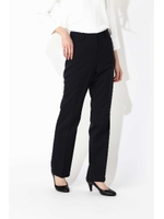 〈ウォッシャブル〉2／80TWストレッチセットアップ パンツ/ネイビーストライプ1(121)