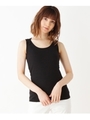 バックレース タンクトップ/ブラック(019)