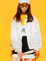 WEGO/バックロゴコーチジャケット