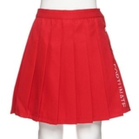 【34%OFF】ツイル生地プリーツスカパン