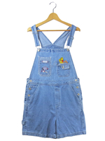 WEGO/【古着】Pooh オーバーオールショーツ
