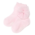 【ベビーサイズ】ボリュームチュールクルーソックス