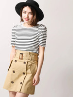 WEGO/トレンチミニスカパン