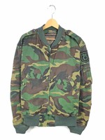 迷彩ブルゾン ミリタリー     
