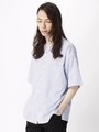 WEGO/開襟ストライプシャツ