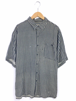 半袖柄シャツ プリントシャツ      /サイズ表記 L