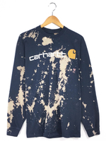 リメイクブリーチTシャツ リメイク Carhartt  カーハート   /サイズ表記 M
