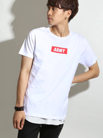 WEGO/ARMYボックスTシャツ