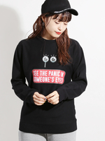 【まとめ買い対象商品】 WEGO/ユニークモチーフロゴプルオーバー