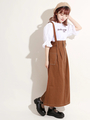 WEGO/サスステッチロングスカート