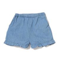 【31%OFF】裾フリルショートパンツ
