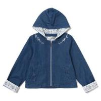 【50%OFF】【キッズサイズ向け】花柄レース2WAYブルゾン