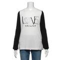 【50%OFF】【ニコ☆プチ掲載】袖シフォン重ねTシャツ