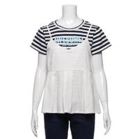 【50%OFF】ぺプラムキャミソール×ロゴTシャツセット