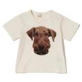 【50%OFF】ドッグプリントTシャツ