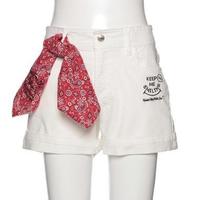 【50%OFF】バンダナつきデニムショートパンツ