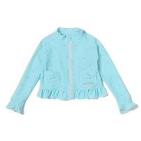 【50%OFF】ミニリボンフリルUVラッシュガード