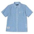 【50%OFF】ロゴ刺しゅうギンガムチェックシャツ