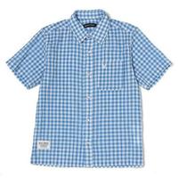 【50%OFF】ロゴ刺しゅうギンガムチェックシャツ