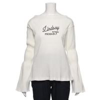 【50%OFF】ロゴ刺しゅう入りキャンディスリーブテレコTシャツ