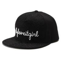 【50%OFF】ロゴ刺しゅう入りレースつきキャップ