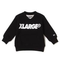 【50%OFF】ロゴ入りバック切り替え裏毛トレーナー