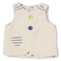 もこもこボアベスト