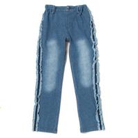 【40%OFF】サイドフリルデニムレギンスパンツ