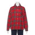 【34%OFF】タータンチェックビッグシャツ