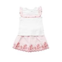 【50%OFF】レイエット トップアンドレイルロードストライプスカートセット