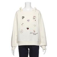 肩リボン2WAY裏毛トレーナー