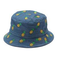 【15%OFF】フルーツ柄総刺しゅうハット