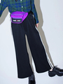 WEGO/ラインワイドパンツ