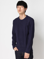COTTON KNIT CN/コットンニットクルーネック