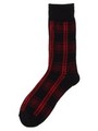 ブロックチェック(Ｒ)ソックス/靴下