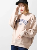 WEGO/カレッジロゴプリントスウェット