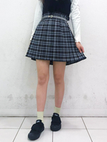 WEGO/ウエストシャーリングチェックスカパン