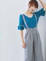 2WAYワイドパンツ/緑系