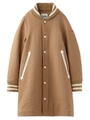 A-LINE LONG JUMPER/ベージュ