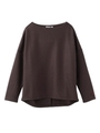 BACK TUCK TOP/ブラウン