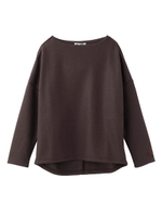 BACK TUCK TOP/ブラウン