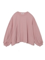 BALOON SLEEVE TOP BAR/ピンク