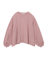 BALOON SLEEVE TOP BAR/ピンク