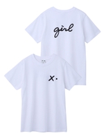 CURSIVE LOGO S/S REGULAR TEE/ホワイト
