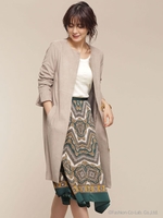 Fスェードコート/グレージュ