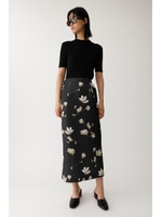 MAGNOLIA PRINT スカート/柄BLK5