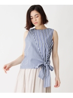 MIXストライプリボンSH/ブルー(392)