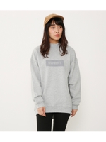 MOMENTハイネックフロッキーSW TOPS/T.GRY