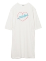 NEON HEART DRESS/ホワイト