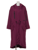 NYLON WORK COAT/PURPLE